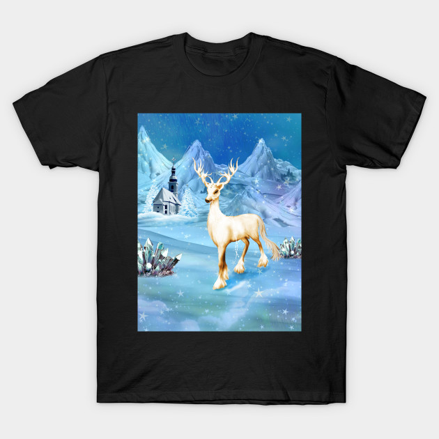 Wonderful fantasy animal in a winter landscape by Nicky2342